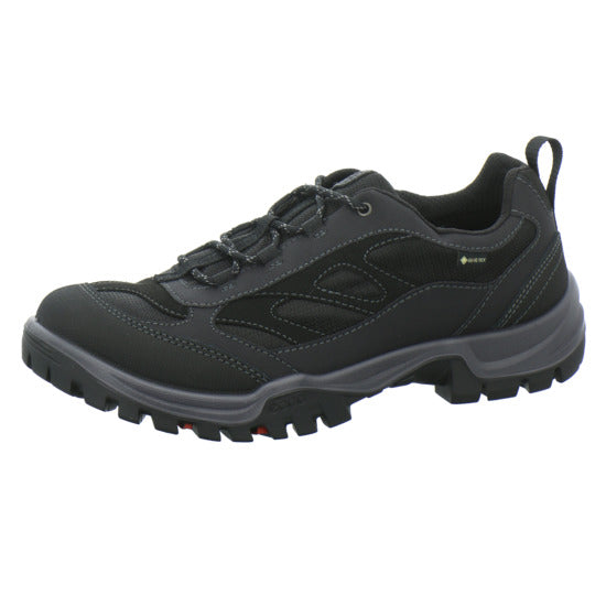 Ecco Xpedition Schnürhalbschuhe Schwarz - 360° Ansicht