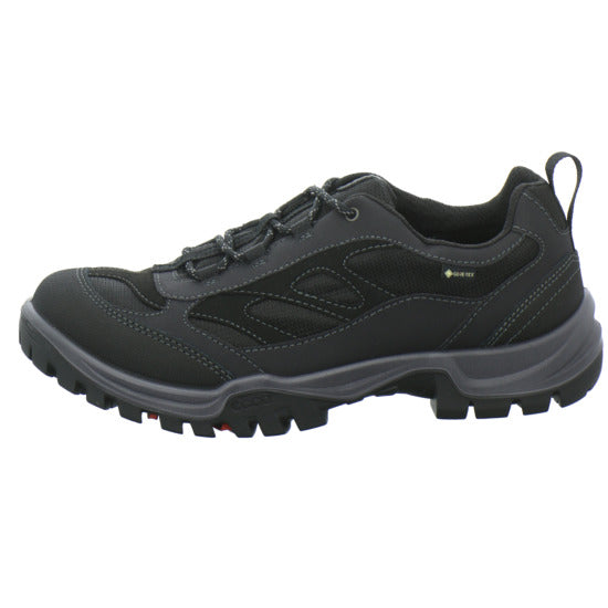 Ecco Xpedition Schnürhalbschuhe Schwarz - 360° Ansicht