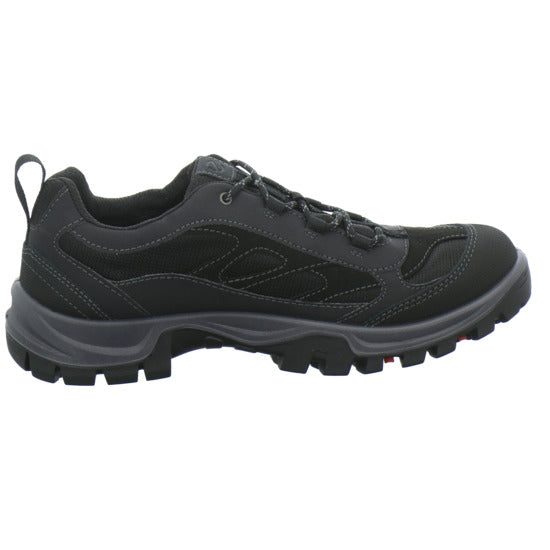 Ecco Xpedition Schnürhalbschuhe Schwarz - 360° Ansicht
