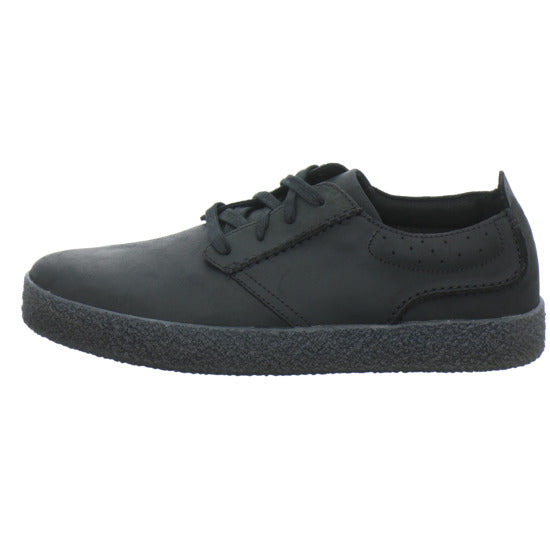 Clarks Streethilllace Schnürhalbschuhe Schwarz - 360° Ansicht