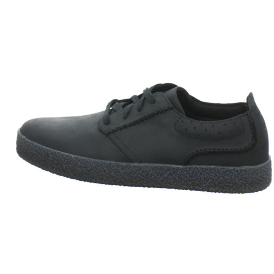 Clarks Streethilllace Schnürhalbschuhe Schwarz - 360° Ansicht