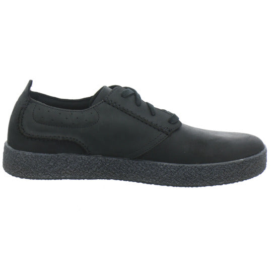 Clarks Streethilllace Schnürhalbschuhe Schwarz - 360° Ansicht