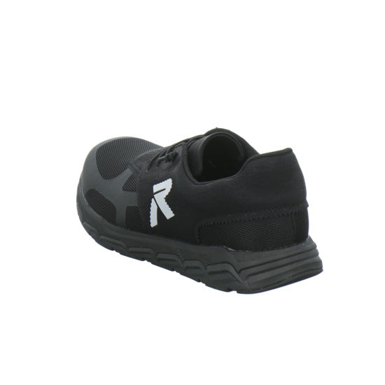 Rieker Schnürhalbschuhe Schwarz - 360° Ansicht