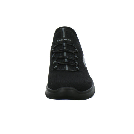 Skechers Summit Slip-Ins Schnürhalbschuhe Schwarz - 360° Ansicht