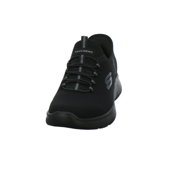 Skechers Summit Slip-Ins Schnürhalbschuhe Schwarz - 360° Ansicht