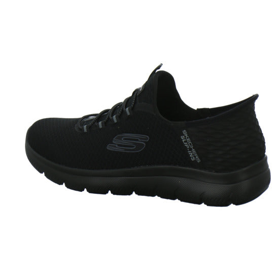 Skechers Summit Slip-Ins Schnürhalbschuhe Schwarz - 360° Ansicht