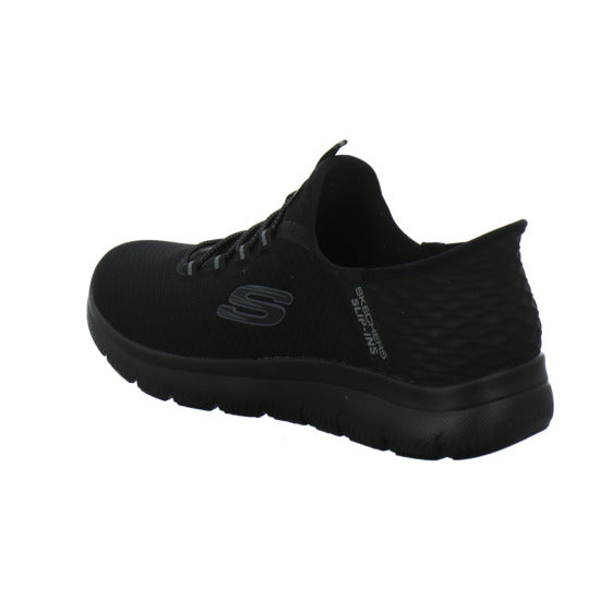 Skechers Summit Slip-Ins Schnürhalbschuhe Schwarz - 360° Ansicht