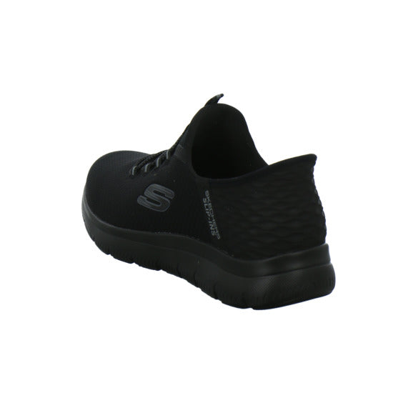 Skechers Summit Slip-Ins Schnürhalbschuhe Schwarz - 360° Ansicht