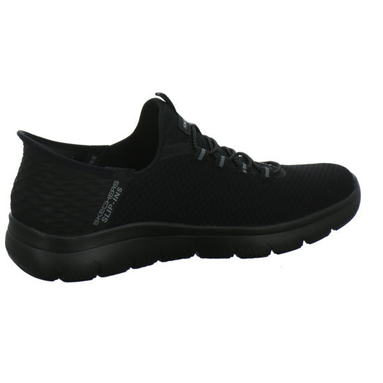 Skechers Summit Slip-Ins Schnürhalbschuhe Schwarz - 360° Ansicht