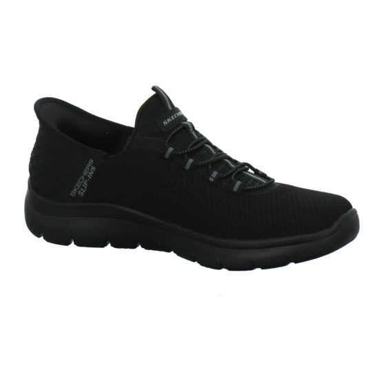 Skechers Summit Slip-Ins Schnürhalbschuhe Schwarz - 360° Ansicht