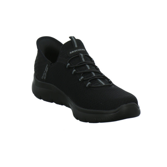 Skechers Summit Slip-Ins Schnürhalbschuhe Schwarz - 360° Ansicht