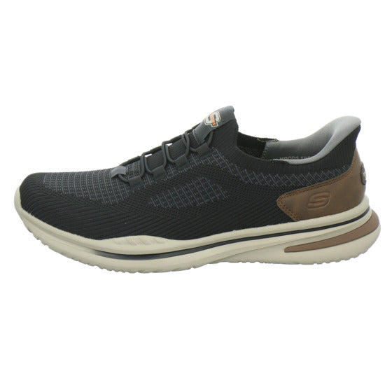Skechers Sneaker Herren Norlan Slip Ins Schwarz-kombi