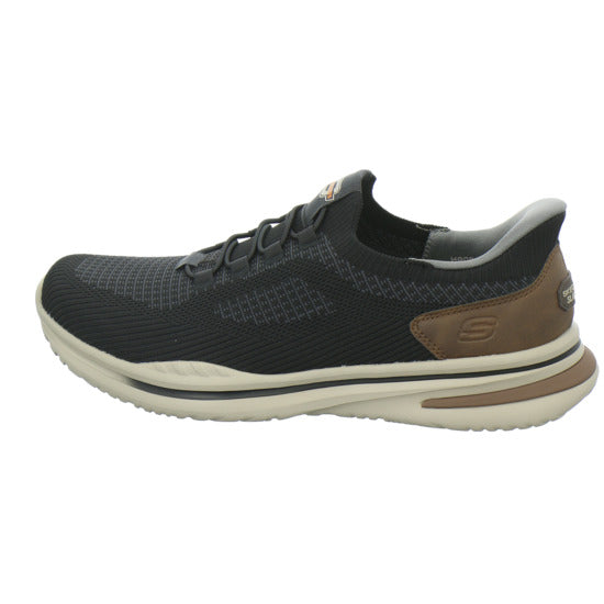 Skechers Sneaker Herren Norlan Slip Ins Schwarz-kombi