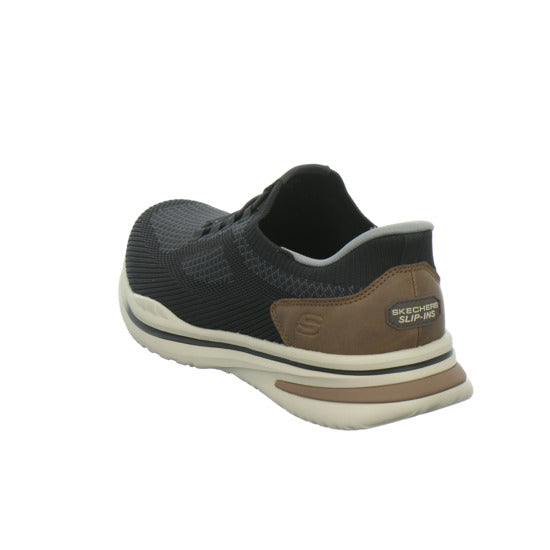 Skechers Sneaker Herren Norlan Slip Ins Schwarz-kombi