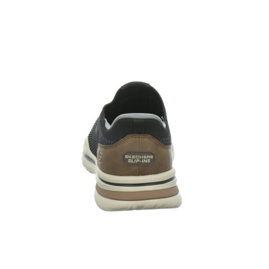 Skechers Sneaker Herren Norlan Slip Ins Schwarz-kombi