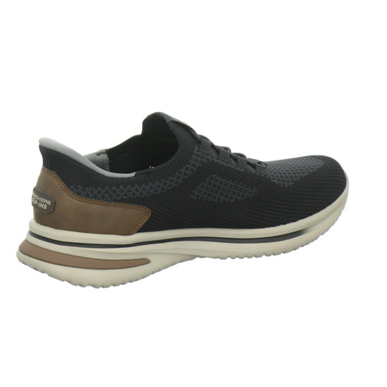 Skechers Sneaker Herren Norlan Slip Ins Schwarz-kombi