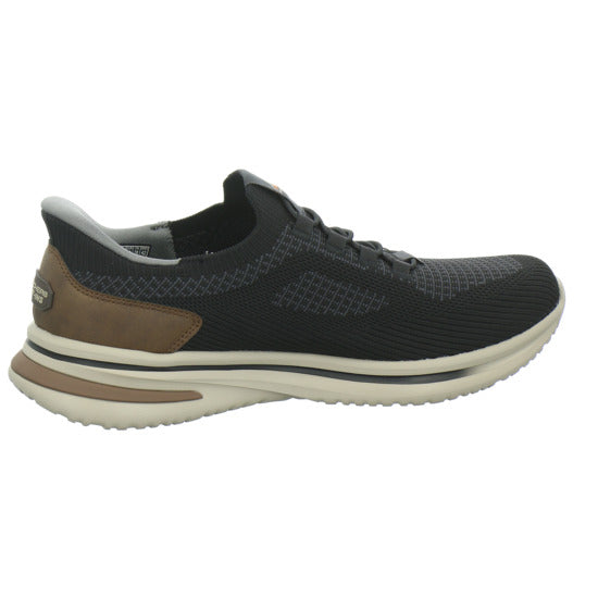 Skechers Sneaker Herren Norlan Slip Ins Schwarz-kombi
