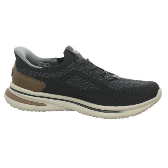 Skechers Sneaker Herren Norlan Slip Ins Schwarz-kombi