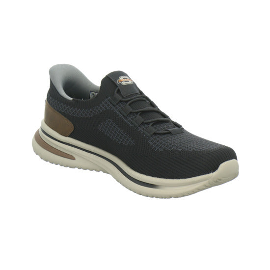 Skechers Sneaker Herren Norlan Slip Ins Schwarz-kombi