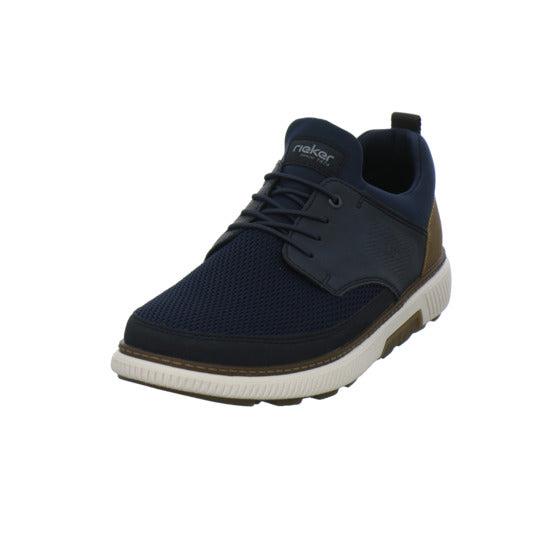 Rieker Schnürhalbschuhe Dunkelblau - 360° Ansicht