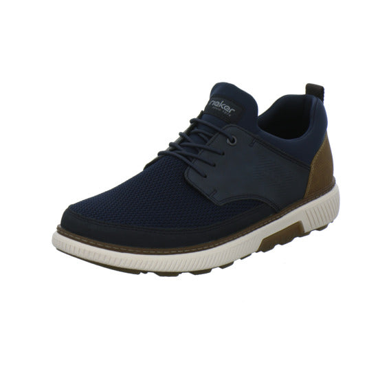 Rieker Schnürhalbschuhe Dunkelblau - 360° Ansicht