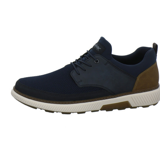 Rieker Schnürhalbschuhe Dunkelblau - 360° Ansicht