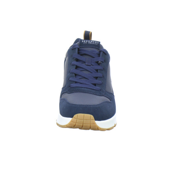 Skechers UNO Schnürhalbschuhe Dunkelblau - 360° Ansicht