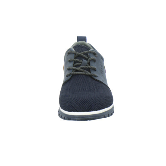 Bugatti Classic Sonar Exko Schnürhalbschuhe Dunkelblau - 360° Ansicht
