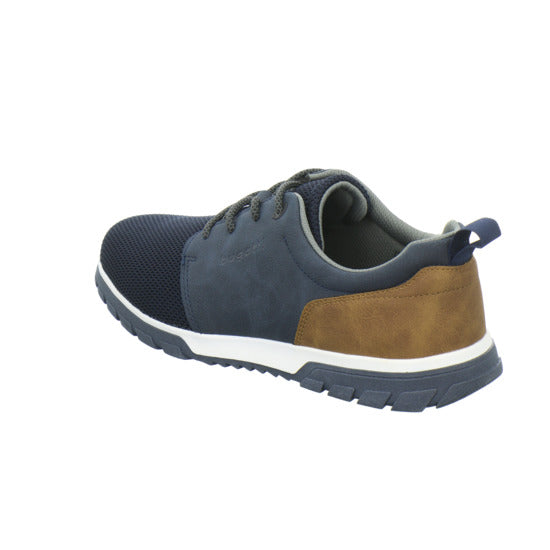 Bugatti Classic Sonar Exko Schnürhalbschuhe Dunkelblau - 360° Ansicht
