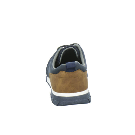 Bugatti Classic Sonar Exko Schnürhalbschuhe Dunkelblau - 360° Ansicht