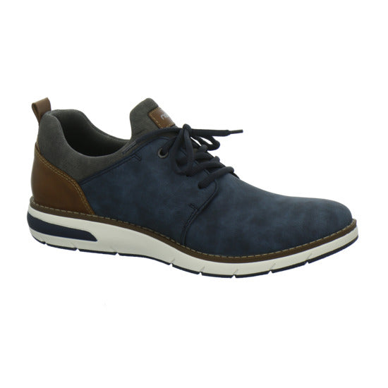 Rieker Schnürhalbschuhe Dunkelblau - 360° Ansicht