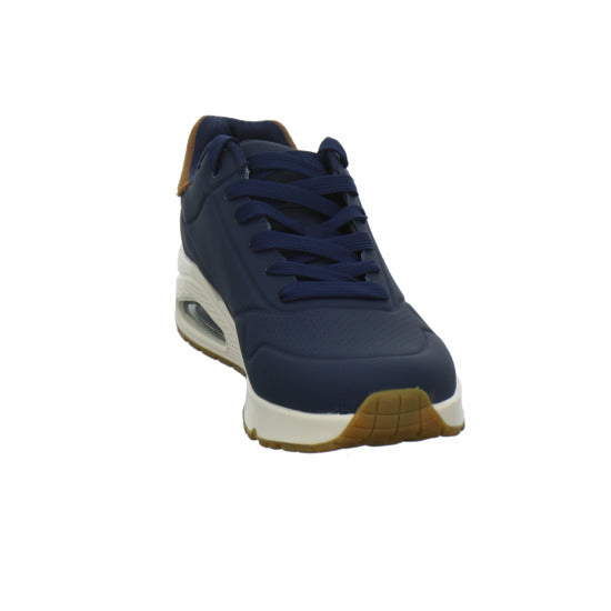 Skechers UNO Schnürhalbschuhe Dunkelblau - 360° Ansicht