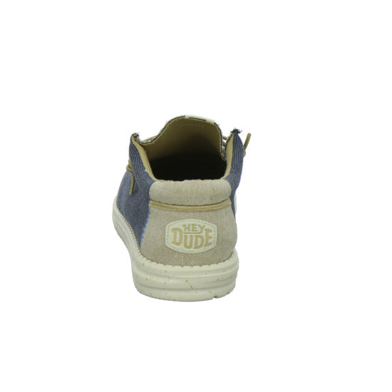 Hey Dude Wally Coastland Schnürhalbschuhe Dunkelblau - 360° Ansicht