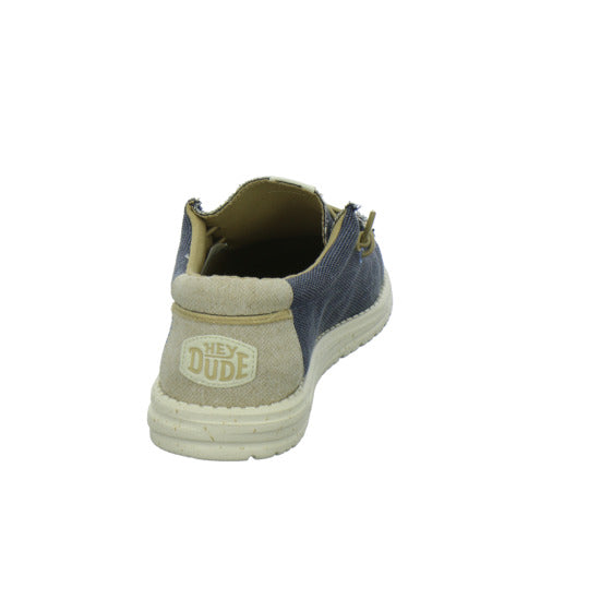Hey Dude Wally Coastland Schnürhalbschuhe Dunkelblau - 360° Ansicht