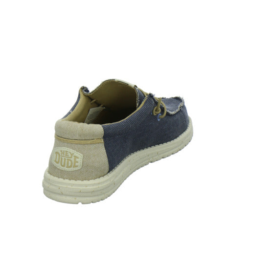 Hey Dude Wally Coastland Schnürhalbschuhe Dunkelblau - 360° Ansicht