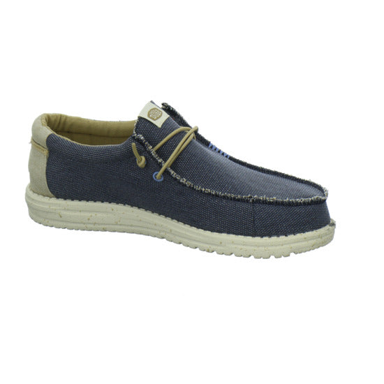 Hey Dude Wally Coastland Schnürhalbschuhe Dunkelblau - 360° Ansicht