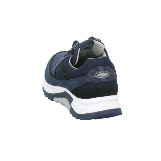 Pius Gabor Rolling Soft Schnürhalbschuhe Dunkelblau - 360° Ansicht