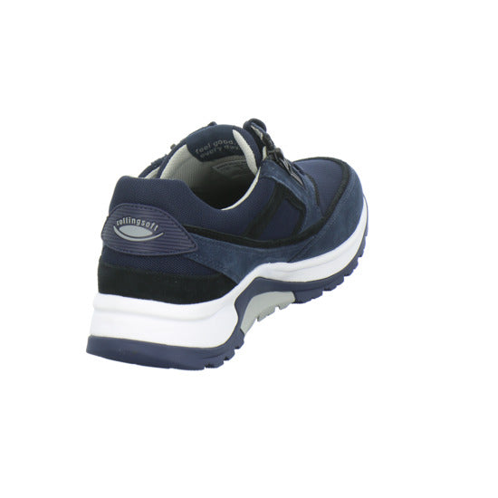 Pius Gabor Rolling Soft Schnürhalbschuhe Dunkelblau - 360° Ansicht