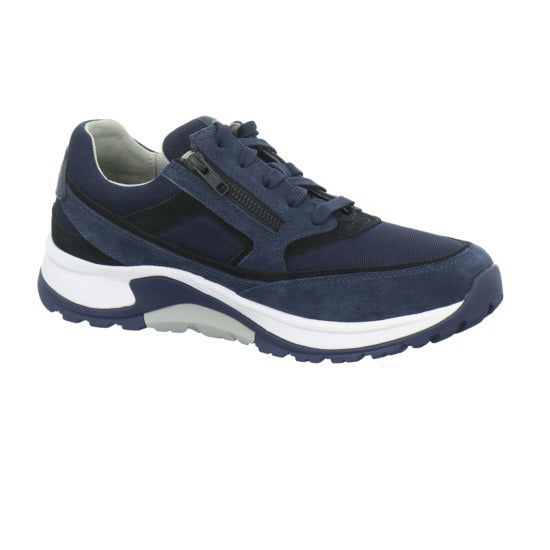 Pius Gabor Rolling Soft Schnürhalbschuhe Dunkelblau - 360° Ansicht