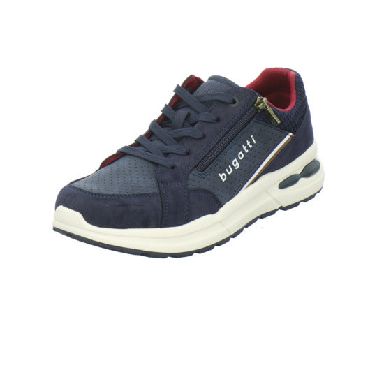 Bugatti Classic Schnürhalbschuhe Dunkelblau - 360° Ansicht
