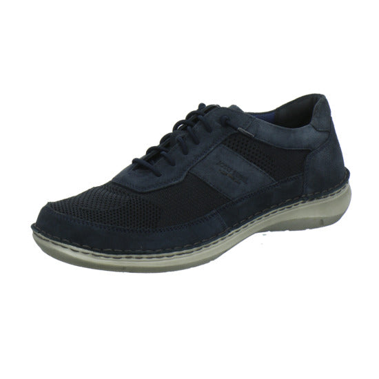 Josef Seibel New Anvers 12 Schnürhalbschuhe Dunkelblau - 360° Ansicht