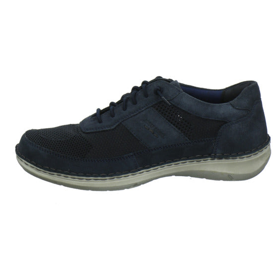 Josef Seibel New Anvers 12 Schnürhalbschuhe Dunkelblau - 360° Ansicht