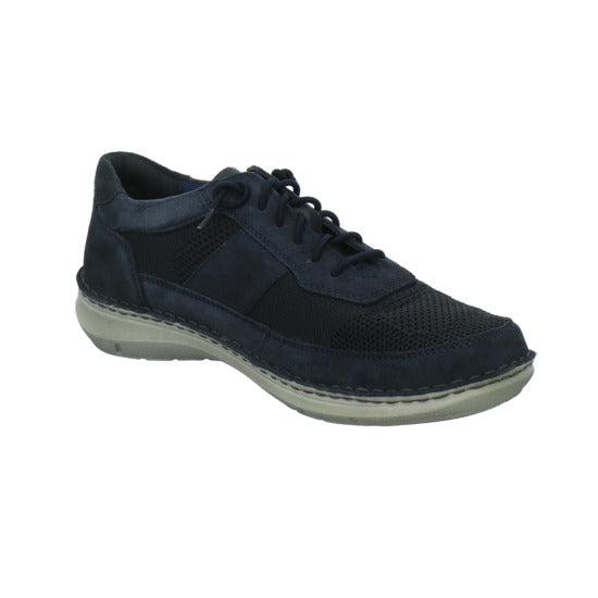 Josef Seibel New Anvers 12 Schnürhalbschuhe Dunkelblau - 360° Ansicht