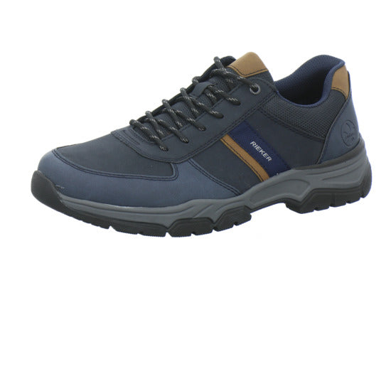 Rieker Schnürhalbschuhe Blau-kombi - 360° Ansicht