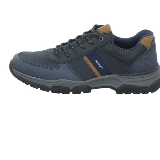 Rieker Schnürhalbschuhe Blau-kombi - 360° Ansicht