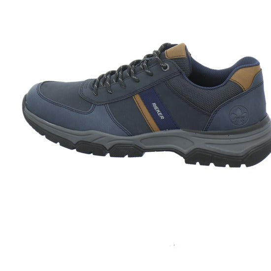 Rieker Schnürhalbschuhe Blau-kombi - 360° Ansicht
