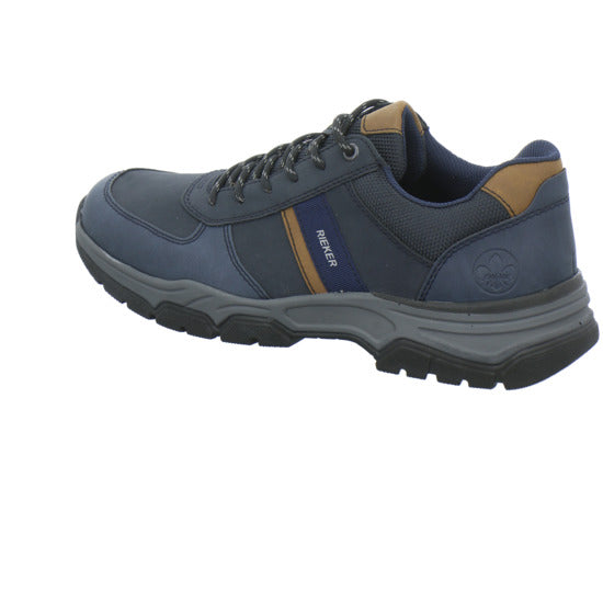 Rieker Schnürhalbschuhe Blau-kombi - 360° Ansicht