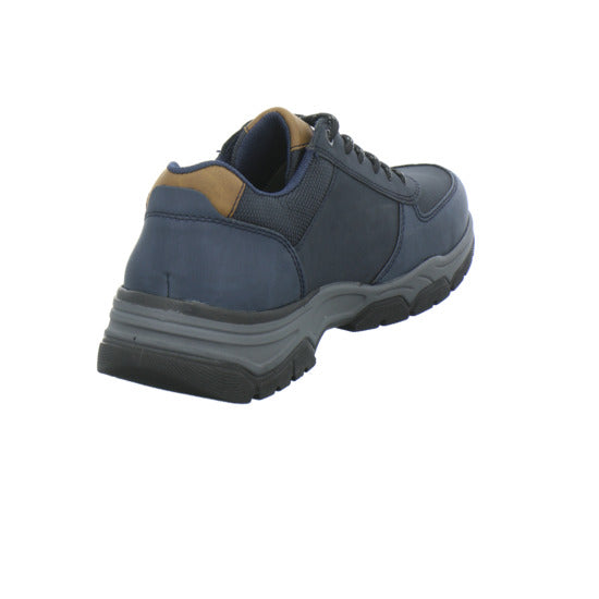 Rieker Schnürhalbschuhe Blau-kombi - 360° Ansicht