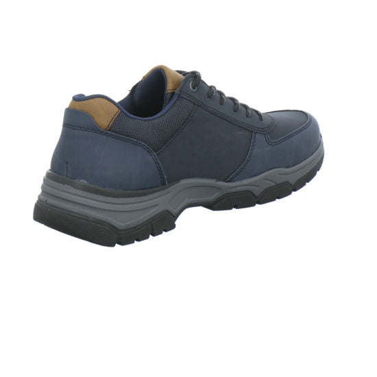 Rieker Schnürhalbschuhe Blau-kombi - 360° Ansicht