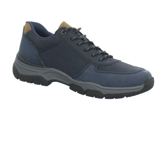 Rieker Schnürhalbschuhe Blau-kombi - 360° Ansicht